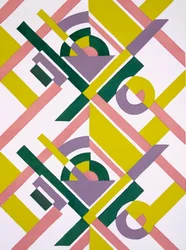 Mönster ur ”Nouvelles Compositions Décoratives”, slutet av 1920-talet